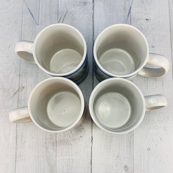 Vintage Houston Harvest RAGGEDY ANN & ANDY Large 16oz Ceramic Mugs Cups Set of 4 - Picture 5 of 8